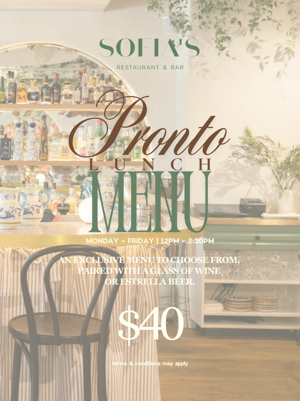 Pronto Lunch